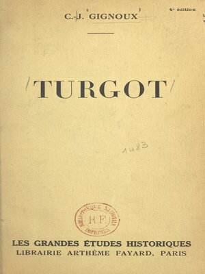 cover image of Turgot